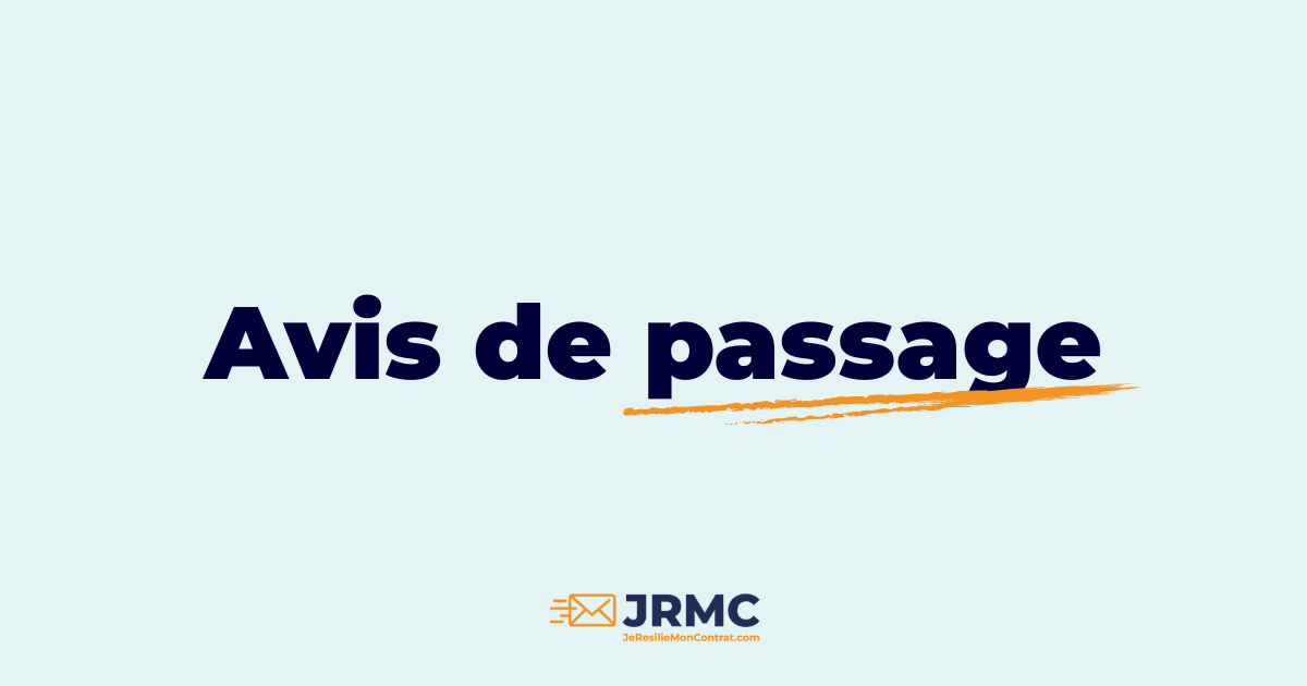 Visuel article "avis de passage lettre recommandée"